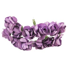 Декоративні троянди для творчості KV-731 пучок 12 штук