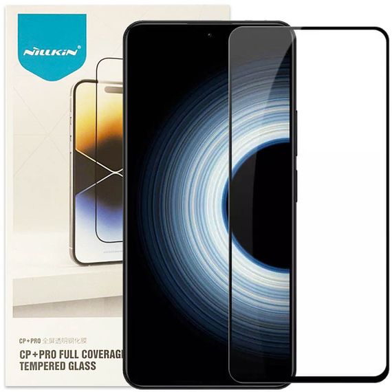 Захисне скло Nillkin (CP+PRO) для Xiaomi 12T / 12T Pro Чорний