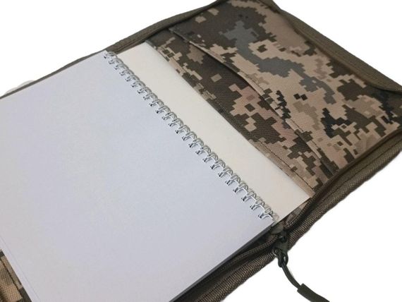 Блокнот тактичний в обкладинці А5 водонепроникна Піксель | Зображення 5