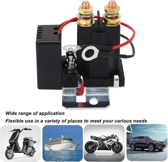 Реле переключателя дистанционного управления главный выключатель автомобильного аккумулятора SEAFRONT 12В 500А | Зображення 3