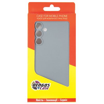 Чехол для мобильного телефона Dengos Samsung Galaxy M35 5G Carbon + glass Grey (DG-KM-101) | Зображення 3