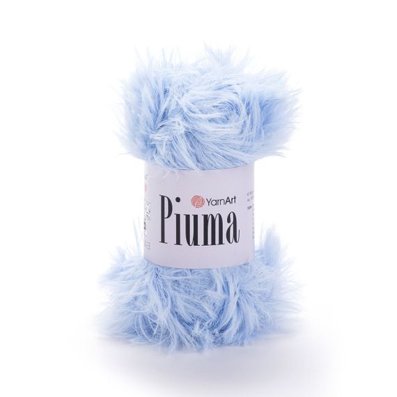 Пряжа для в'язання Piuma № 4408 YarnArt нитки для в'язання спицями та гачком