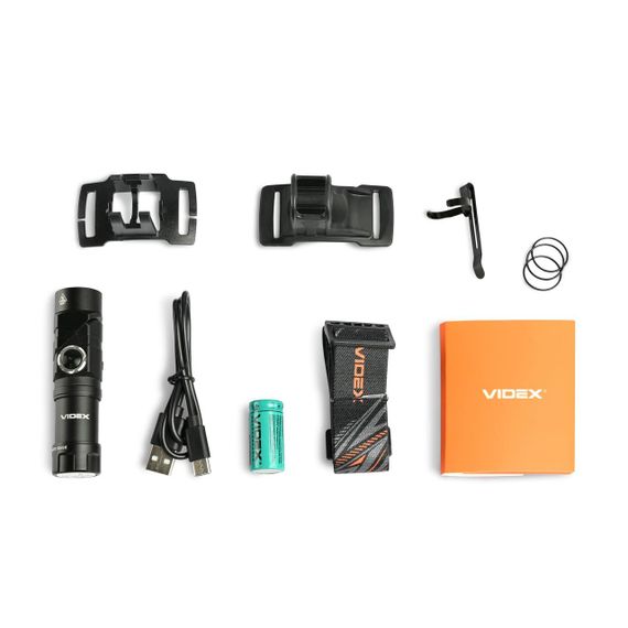 Портативний світлодіодний ліхтарик VIDEX VLF-A244RH 600Lm 5000K | Зображення 7