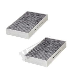 Фильтр салона угольный компл. Mercedes Benz W164/251 05-, Hengst, E2912LC01-2,