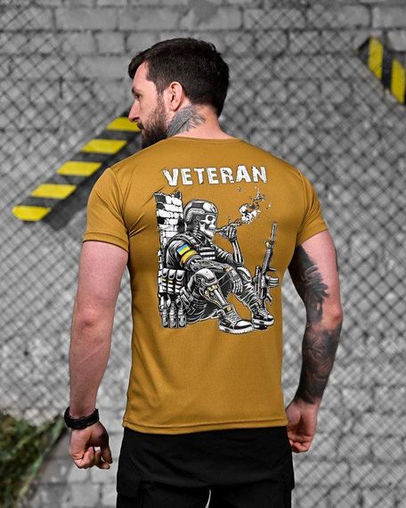 Тактична потоутримуюча футболка кайот ДЛ7242