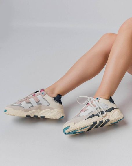 Кросівки Niteball 2 Beige Grey Rose W / нітебал  , В'єтнам