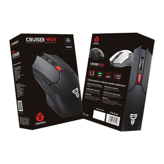Wireless Миша Ігрова FANTECH WG11 Cruiser Silent Click | Зображення 7