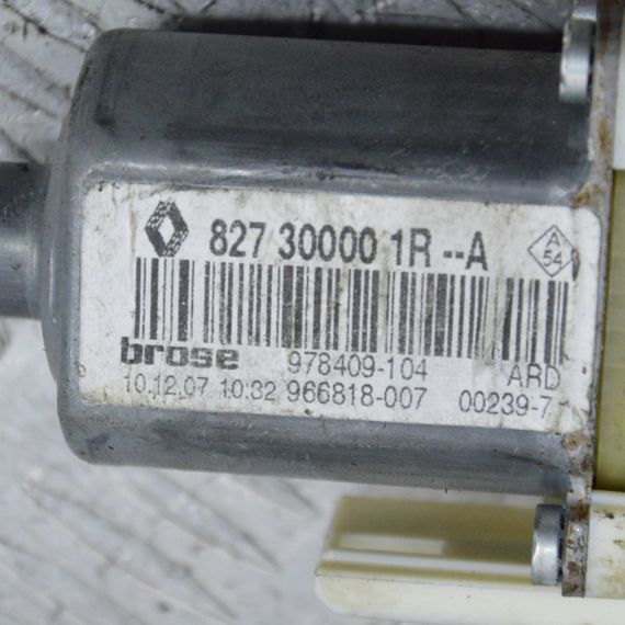 Моторчик склопідйомника задніх правих дверей Renault Laguna III 2007-2015 Моторчик скла Рено 827300001R | Зображення 2