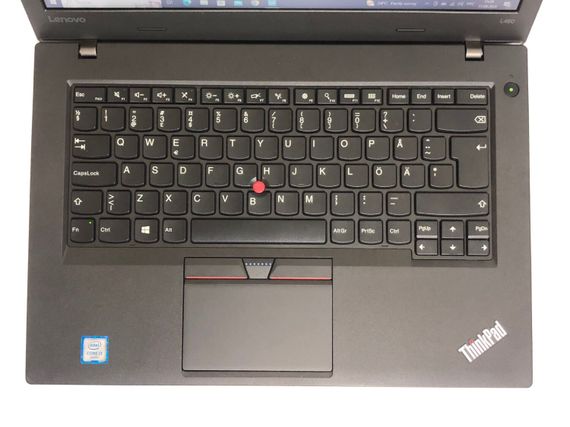 Ультрабук Б-класс Lenovo ThinkPad L460 / 14" (1366x768) TN / Intel Core i3-6100U (2 (4) ядра по 2.3 GHz) / 4 GB DDR3 / 128 GB SSD / Intel HD Graphics 520 / WebCam / Win 10 Pro б/у | Зображення 8
