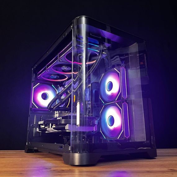 Збірка на замовлення: ігровий ПК GameMax Hype-M Black Tower / AMD Ryzen 7 7800X3D (8 (16) ядер по 4,2 - 5,0 ГГц) / 32 ГБ DDR5 / 1000 ГБ SSD M.2 / nVidia GeForce RTX 5070 Ti, 16 ГБ GDDR7, 256-bit / 750W | Зображення 2