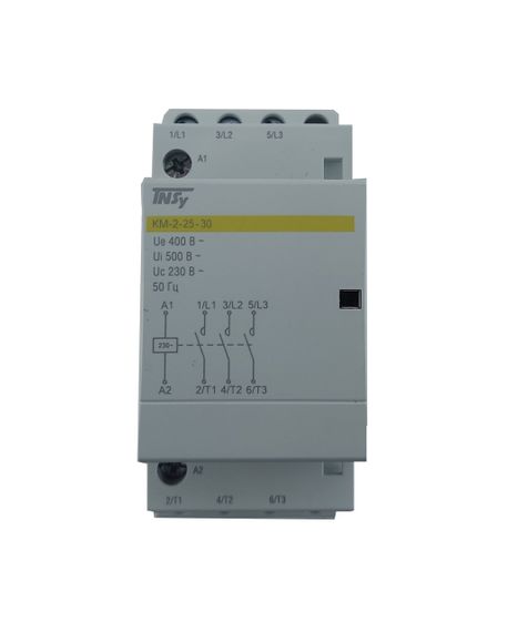 Контактор модульний КМ-2-25-30 25А 230AC 3NO 3р 2мод. Ny95503843 | Зображення 1