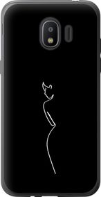 Чехол на Samsung Galaxy J2 2018 Силуэт1 "4590u-1351-17620"
