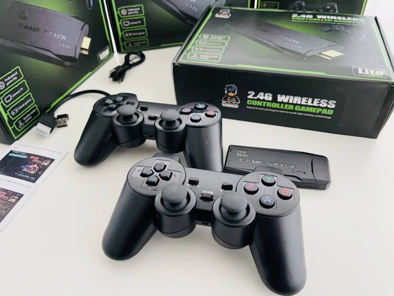 64ГБ Игровая приставка LITE GREEN HDMI 3535 игр Dendy, Sega, Аркадные игры, Game Boy, Nintendo, Atari, PlayStation 1 | Зображення 3