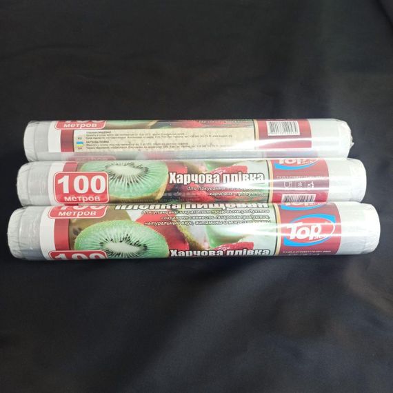 Плівка харчова 29 см 100 м 7мкм (POL) Top Pack | Зображення 1