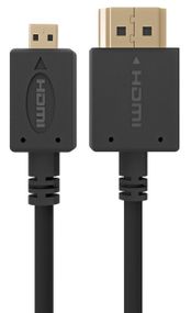 Кабель Cablexpert CC-HDMID-10, вилка/ micro-вилка (D-тип), з позолоченими конекторами, 3 м