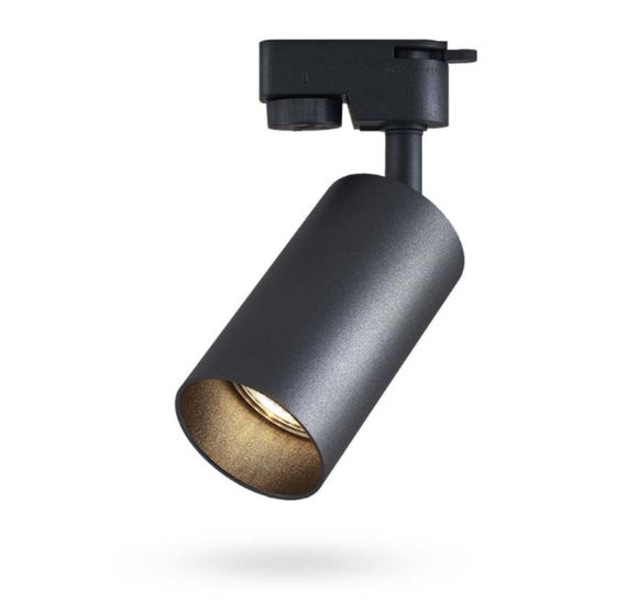 LED Светильник трековый под лампу GU10 черный VL-SPF06C-B Videx | Зображення 1