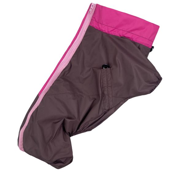 Дощовик для такс шоколад малина MT-22 | Зображення 2