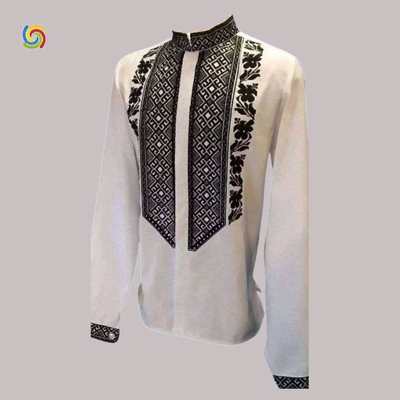 Рубашка Украинская вышиванка 33327989 цвет белый размер L/XL