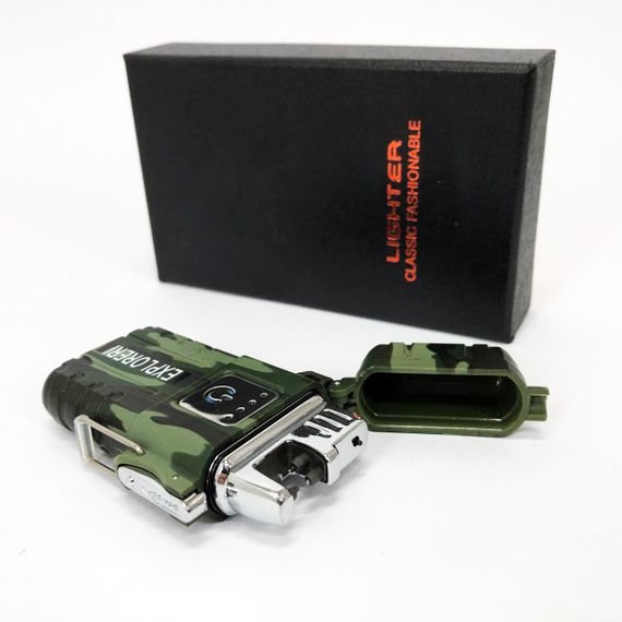 Запальничка з сенсорним включенням, Вічна запальничка usb з акумулятором Вічна електронна TR-15 | Зображення 3