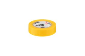 Лента изоляционная Intertool - 10 м x 17 x 0,15 мм желтая (IT-0032)