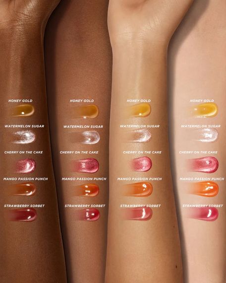 Масло для губ Gisou honey infused lip oil - Glazed Plum (8 ml) | Зображення 5