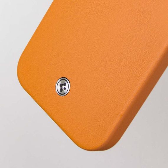 Чохол SGP PC+Leather with MagSafe для Apple iPhone 16 (6.1") Brown | Зображення 5