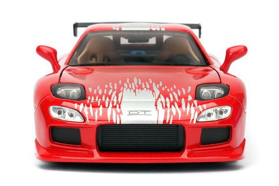Ігрова металева машинка Fast and Furious Mazda RX-7 1993 red | Зображення 2