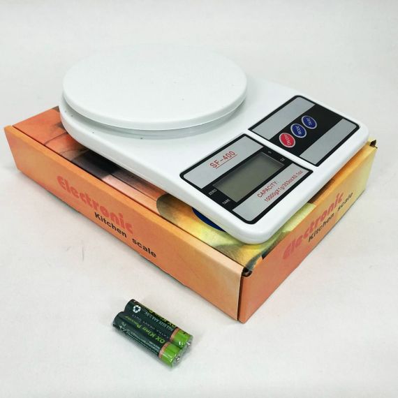 Кулинарные весы для взвешивания еды Domotec SF-400, Весы цифровые для готовки настольные KF-78 | Зображення 6