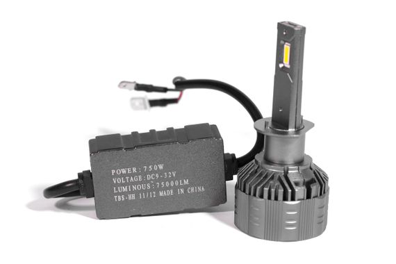 Комплект светодиодных ламп TBS Design TF3 MAX H1 P14,5s 9-32V 130W 15000Lm 6000K + CANBUS | Зображення 4