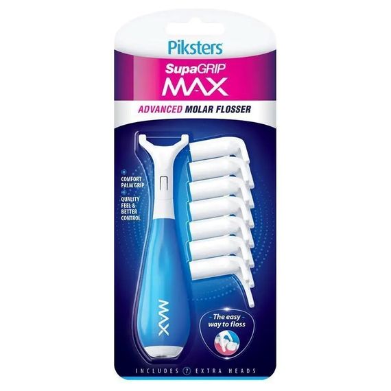 Інструмент для чищення зубів ниткою Piksters SupaGRIP Max
