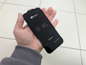Захисне скло для Google Pixel 8A / Гугл Піксель 8А, G-Rhino, повне покриття, 5D, чорна рамка