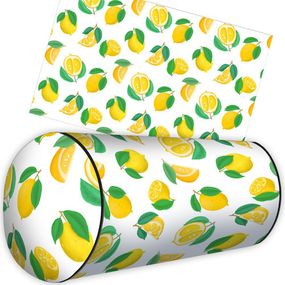Подушка валик Лимоны 42x18 см (PV_FLORA005)