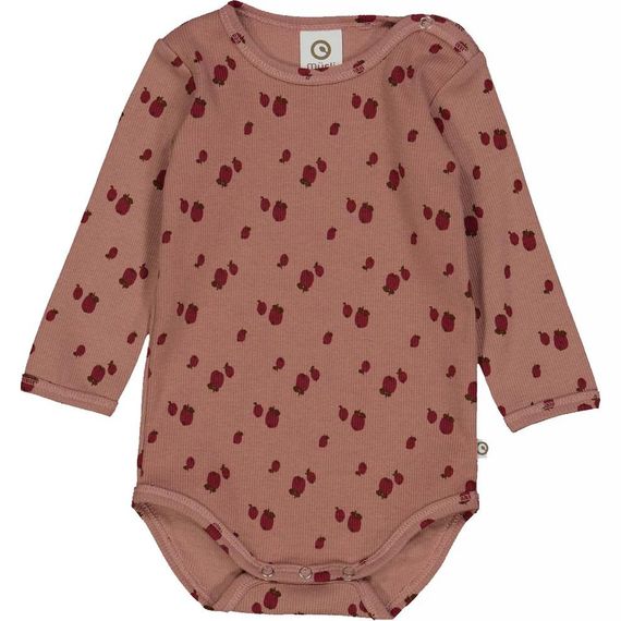 Дитяче боді для новонароджених Green Cotton 68 см Кавовий (25111206)