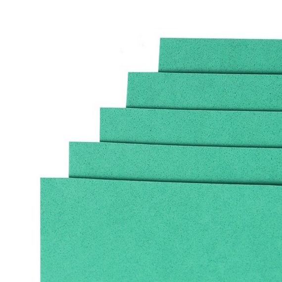 Фоамиран для творчества А4 15A4-7045 темно-зеленый 1,5 мм, 10 листов