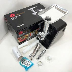 Электрическая мясорубка соковыжималка DOMOTEC MS-2023 (3000 Вт, томаты) RI-468 с насадками