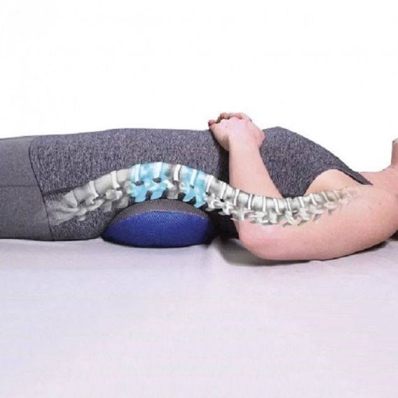 Ортопедична подушка для попереку Lumbar Support TV One. Подушка для попереку з ефектом пам'яті з м'яким тканинним покриттям, | Зображення 5