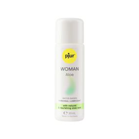 Лубрикант на водній основі pjur Woman Aloe 30 мл з екстрактом алое, зволожувальний, без парабенів
