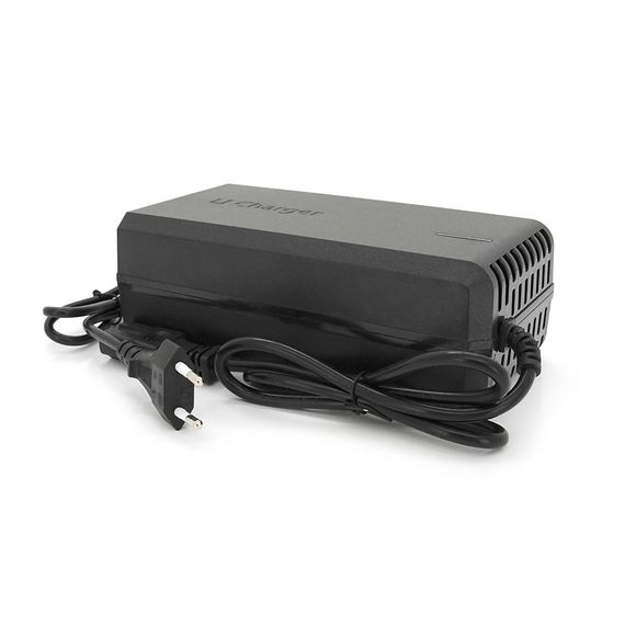 Зарядний пристрій Jinyi для акумуляторів Li-ion 60V(67.2V),16S,6A,штекер Triangle plug (T-tipe/IEC/C13 N+L-). з індикацією,BOX | Зображення 1