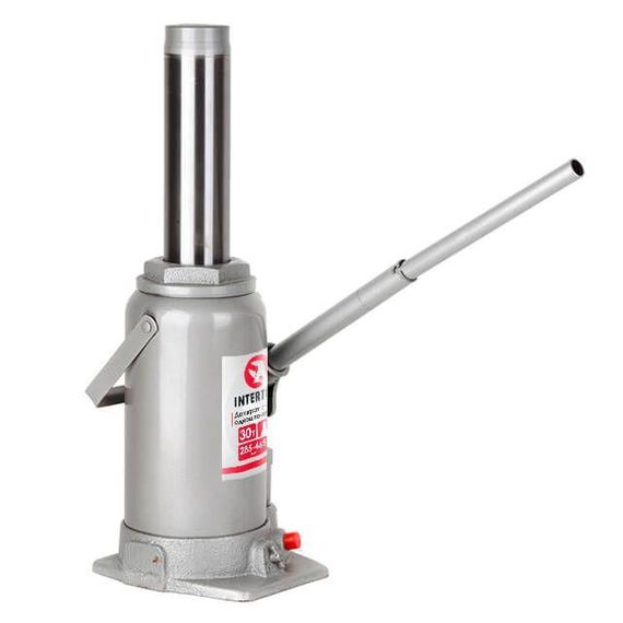 Домкрат "стовпчик" одноштоковий 30 т, 285-465 мм INTERTOOL GT0029 | Зображення 4