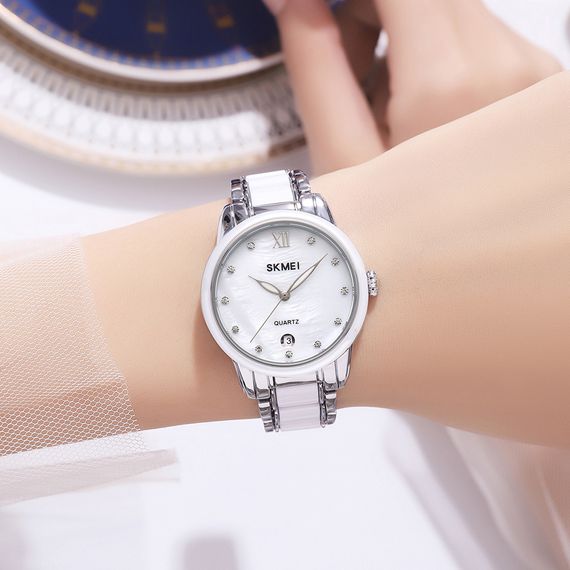 Жіночий годинник Skmei 2175SI Silver | Зображення 2