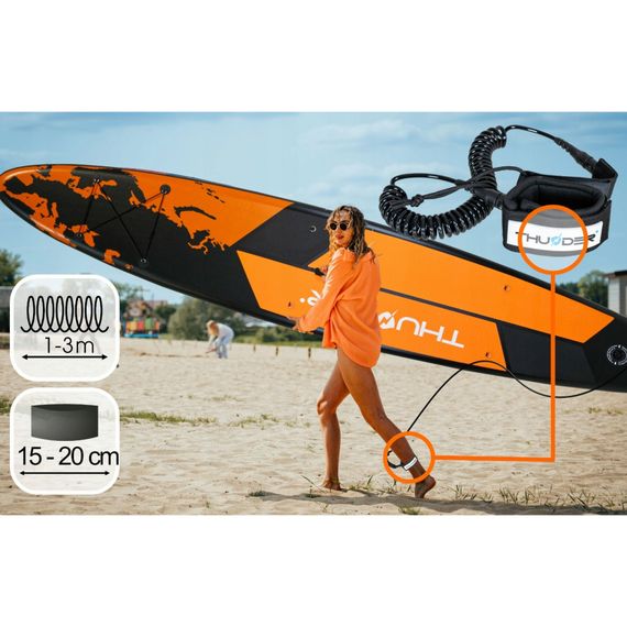 Надувна дошка SUP THUNDER Earth 365 см з веслом | Зображення 4