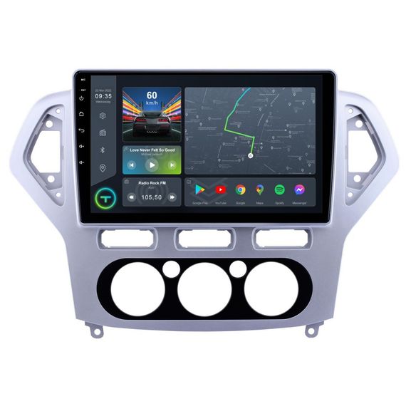 Штатна магнітола Torssen Ford Mondeo 07-11 silver FL9 4+64Gb 4G Carplay DSP | Зображення 1
