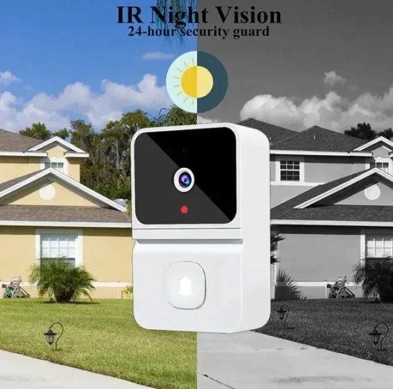 Бездротовий дверний відеодзвінок Wi-Fi Smart Doorbell M6 | Зображення 1