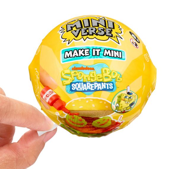 Ігровий набір для творчості "Смаколики Красті Краб" MGA's Miniverse 599296 серії "SpongeBob" | Зображення 6