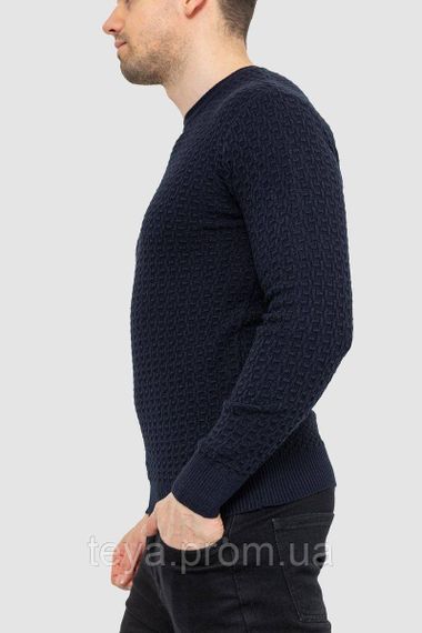 Свитер мужской, цвет темно-синий, размер L-XL FA_008407 | Зображення 3