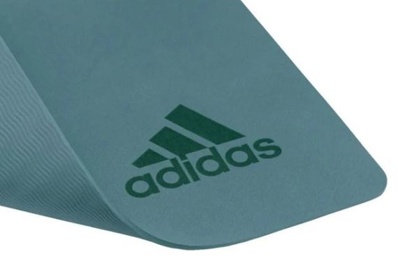 Килимок для йоги Adidas Premium Yoga Mat темно-зелений Уні 176 х 61 х 0,5 см ADYG-10300RG | Зображення 2