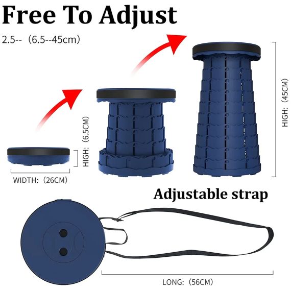Розкладний стілець Retractable Stool | Зображення 3
