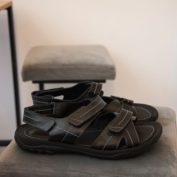 Чоловічі босоніжки шкіряні 46 47 48 49 50 розмір | Зображення 5