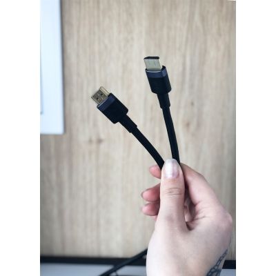 Кабель мультимедийный HDMI M to HDMI M 1.0m V2.0 Baseus (CADKLF-E01) | Зображення 7