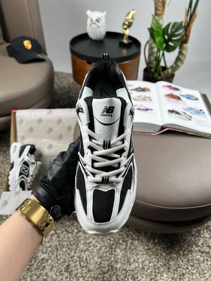 Чоловічі кросівки  New 530 Premium Black White  весна / лето / осень A3659 44 28 - 28,5 см | Зображення 3